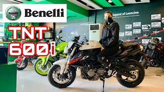 BENELLI TNT 600i 2021🔥 Stock Sound  First Impression Test Ride  Price Specs [upl. by Elidad24]