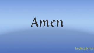 The Blessing amen amen amen ELEVATION lyrics video ft Kari Jobe [upl. by Ahsercal5]