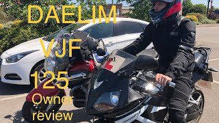 Daelim Roadwin 125 R owner review [upl. by Jonina342]