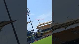 Chennai 🏟 stadium Chepauk pitch and IPL heldSubscribe shorts Trending viral 😆 [upl. by Junina]