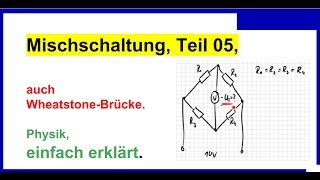 Gemischte Schaltung Mischschaltung Teil 050 rückwärts rechnen [upl. by Ignatz433]