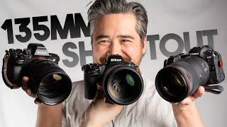 Canon vs Nikon vs Sony The Great 135mm SHOOTOUT [upl. by Darryl511]