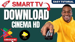 How to Download Cinema HD on Smart TV 2024 Without Google Play Store [upl. by Yellehs713]