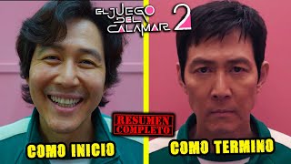 EL JUEGO DEL CALAMAR 2 RESUMEN COMPLETO [upl. by Ymia608]