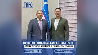 Toshkent gumanitar fanlar universiteti yangi o’qituvchilarni ishga olishda davom etmoqda [upl. by Digdirb]