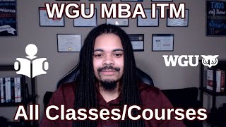 WGU  MBA ITM  Initial class review [upl. by Ahsinod424]