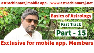 Basics of Astrology in Fast Track Part 15  Zoom Meeting with Members [upl. by Zwick449]