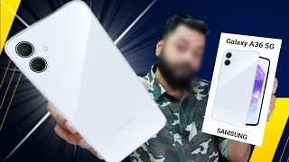 Samsung Galaxy A36 5G Unboxing price amp all details [upl. by Fabiolas207]