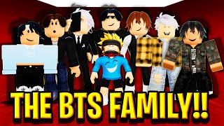 I Got ADOPTED by the BTS FAMILY in Roblox BROOKHAVEN RP [upl. by Anisamoht]