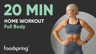 20min Home Workout  Full Body  mit growingannanas  foodspring® [upl. by Kavanagh]