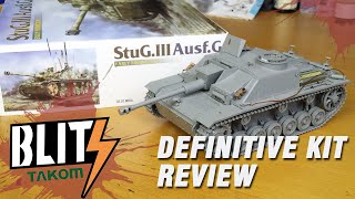 Panzermeisters quotDefinitive Reviewquot of TAKOM StuG III AusfG Early Production BLITZ line 8004 [upl. by Belac]