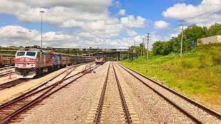 Metra BNSF Cab Control Ride Full Line [upl. by Tresa]