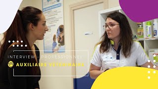 Formation Auxiliaire Vétérinaire  Linterview de Cécile Auxiliaire Vétérinaire [upl. by Jamesy]