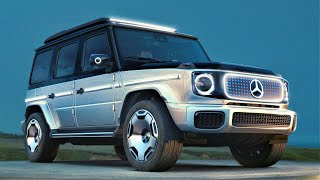 New 2022 MercedesBenz GClass EQG  Electric SUV Firstlook [upl. by Trudie]