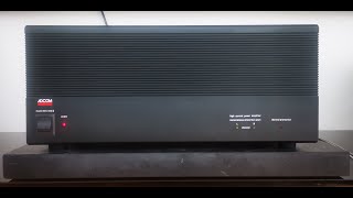 Adcom GFA555 MKII Stereo Power Amplifier 1990 SOLD [upl. by Aridni]