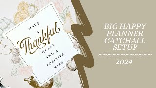 2024 Planner Setup  Simplicity  Catchall Planner [upl. by Barthold]