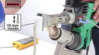 Leister Tutorial  WELDPLAST Extrusion Welder setup [upl. by Suzi192]