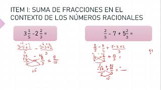 operatoria con racionales [upl. by Llij]