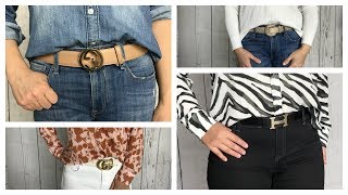 Styling Tips on How to Wear Belts [upl. by Anitsahs]