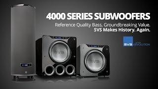 SVS 4000 Series Subwoofer Technology Overview [upl. by Alesiram617]