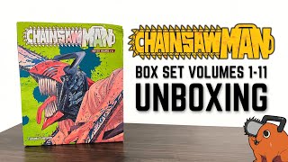 Chainsaw Man Manga Box Set 111 Unboxing [upl. by Rosamond]