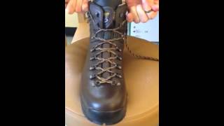 Hiking Boot Lacing for Stability [upl. by Ansell928]