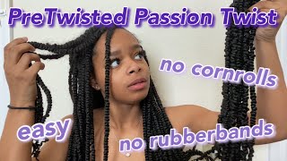 How to Install PreTwisted Passion Twists Individually  aliyah s [upl. by Adriaens]