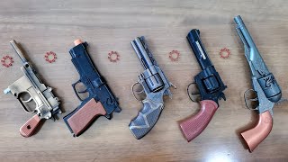 Top 5 Cap Gun 2023  Best All Metal Cap Toy Gun [upl. by Amluz]