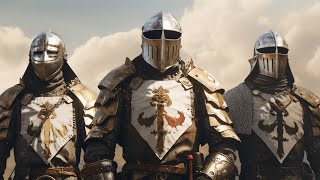 The Teutonic Knights Chanting in a Sacred Sanctuary  Chivalric Hymn Prayer Ambience [upl. by Asiral]