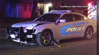 Motorcyclist Killed in Collision with Arkansas Officer [upl. by Nodmac]