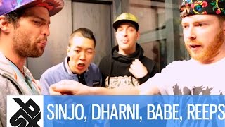 SINJO DHARNI BABELI amp REEPS ONE  Elevator Beatbox Freestyle [upl. by Jardena]