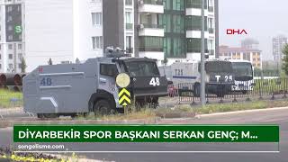 Diyarbekir Spor Başkanı Serkan Genç Maça çıkma kararı aldık [upl. by Anade]