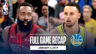 Full Game Recap Rockets vs Warriors  Overtime Thriller In Oracle [upl. by Leontyne]