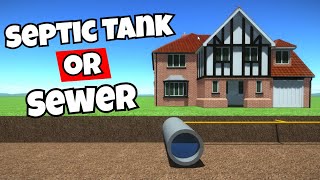 septic tank vs sewer [upl. by Llenehs]