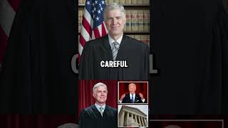 Justice Neil Gorsuch has issued a warning to Joe Biden regarding potential Supreme Court reform [upl. by Ybok]