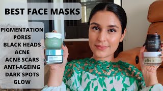 Best Face Masks for Clear Skin  For PigmentationAcnePoresBlackheadsGlow amp More  Chetali Chadha [upl. by Ahsikyt17]