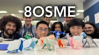 This is the worlds nerdiest origami event  8OSME Conference Vlog [upl. by Nieberg]