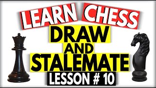 ♟ Draw and Stalemate in Chess Explained  Basic Chess Rules  How to Play Chess [upl. by Froemming]