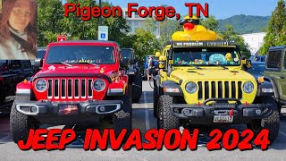 2024 Pigeon Forge JEEP INVASION  Part  1 [upl. by Hamburger]