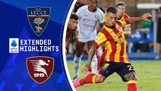 Lecce vs Salernitana  Extended Highlights  Serie A  CBS Sports Golazo [upl. by Patterson748]