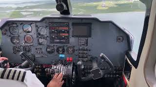 BrittenNorman BN2 Islander landing at José Aponte De La Torre Airport NRR Ceiba PR [upl. by Suzann499]