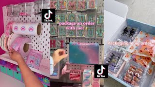 Satisfying Packing Orders 📝 ASMR Tiktok Compilation  Bubbles Asmr [upl. by Hegarty]