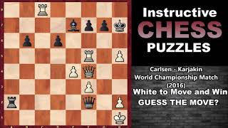 Guess The Move of Carlsen 2 [upl. by Westfahl]