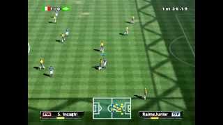 Pro Evolution Soccer 2001 PlayStation 2 [upl. by Towny]