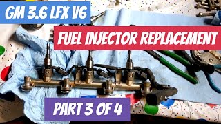 GM 36 LFX V6 Fuel Injector Replacement Part 3 of 4 9th Gen Impala  Others similar [upl. by Naima421]