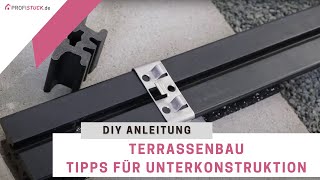 Kovalex® Unterkonstruktion für den Terrassenbau [upl. by Eecats]