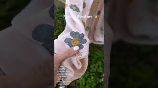 Natural floral art print 🐾trending ytshorts youtubeshorts fashion music explorepage art its [upl. by Begga]