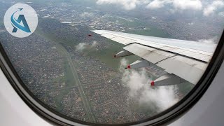 A380 LANDING AT JOHANNESBURG  British Airways A380 Beautiful Approach at OR Tambo Airport [upl. by Aineval]