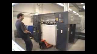 MAN Roland 700 Offset Printing Machine  Printing Press [upl. by Giulio]