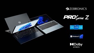 Zebronics  Laptops  Pro Series Z  New Launch [upl. by Hesketh]